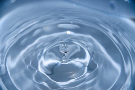 Water close up picture