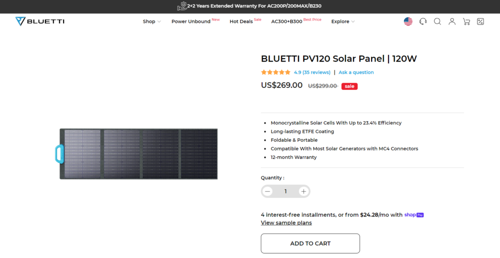 Top 8 Portable Solar Panels for Camping img - 2
